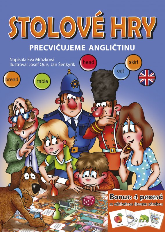 Stolové hry. Precvičujeme angličtinu Stolové hry. Precvičujeme angličtinu