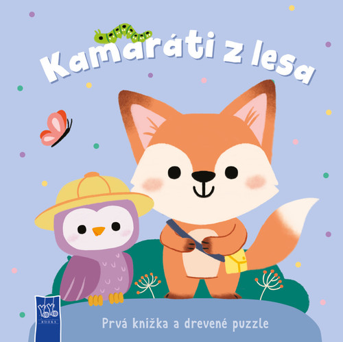 Kamaráti z lesa - Prvá knižka a drevené puzzle