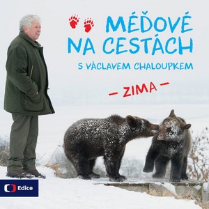 Méďové na cestách - Zima. Úžasný rok Václava Chaloupka s medvíďaty Agátou a Mart
