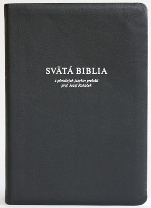 Svätá Biblia (Roháčkov preklad, čierna)