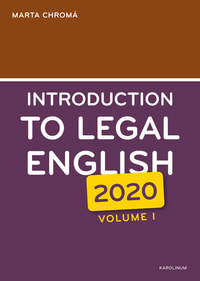 Introduction to Legal English 2020 Volume I