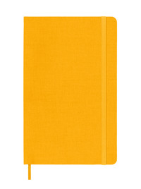 Zápisník Moleskine tvrdý linkovaný oranžový L