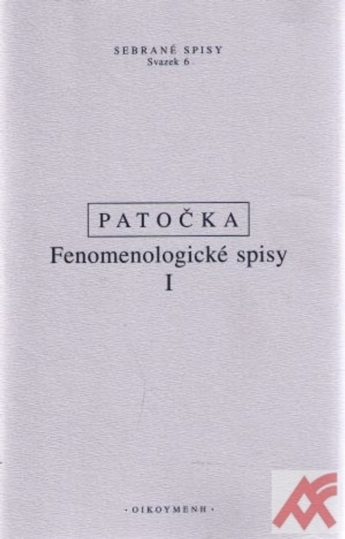 Fenomenologické spisy I. Přirozený svět