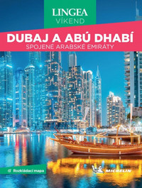 Dubaj a Abú Dhabí - Víkend. Rozkládací mapa