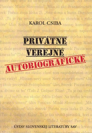 Privátne - verejné - autobiografické