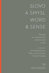 Slovo a smysl 34 / Word & Sense 34