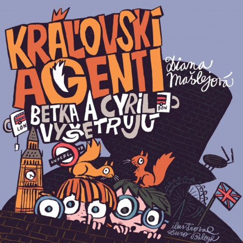 Kráľovskí agenti - CD MP3 (audiokniha)