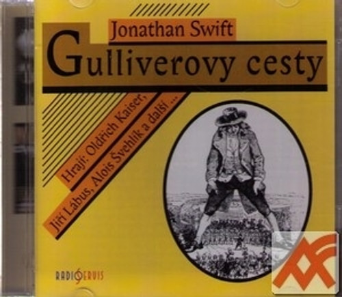 Gulliverovy cesty - 2 CD (audiokniha)