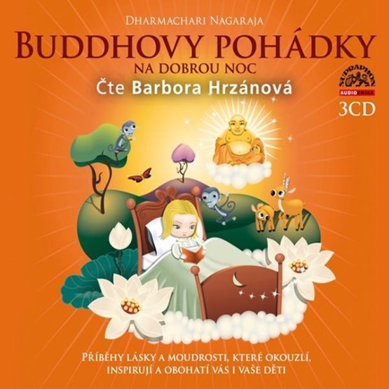 Buddhovy pohádky na dobrou noc - 3 CD (audiokniha)