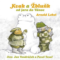 Kvak a Žbluňk od jara do Vánoc / Kvak a Žbluňk se bojí rádi - 2CD MP3 (audioknih