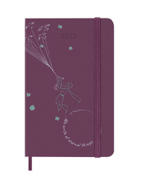 Malý princ plánovací zápisník Moleskine 2023 S Fly