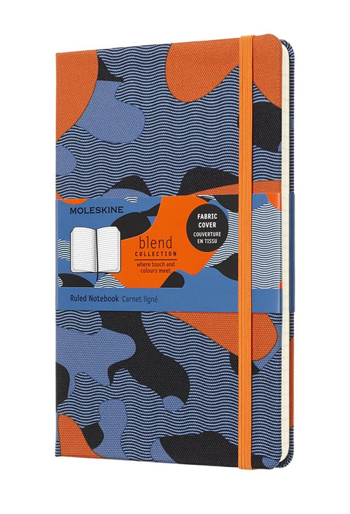Blend zápisník linkovaný Camouflage oranžový