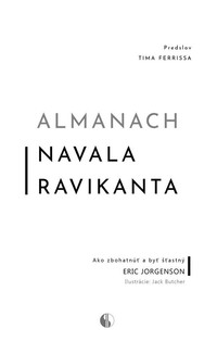 Almanach Navala Ravikanta (slovenské vydanie)