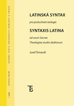 Kniha Latinská syntax pro teology