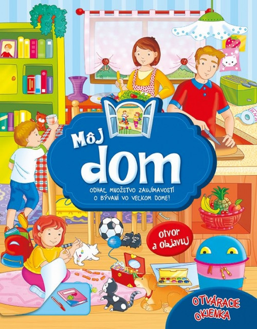 Môj dom - leporelo s okienkami