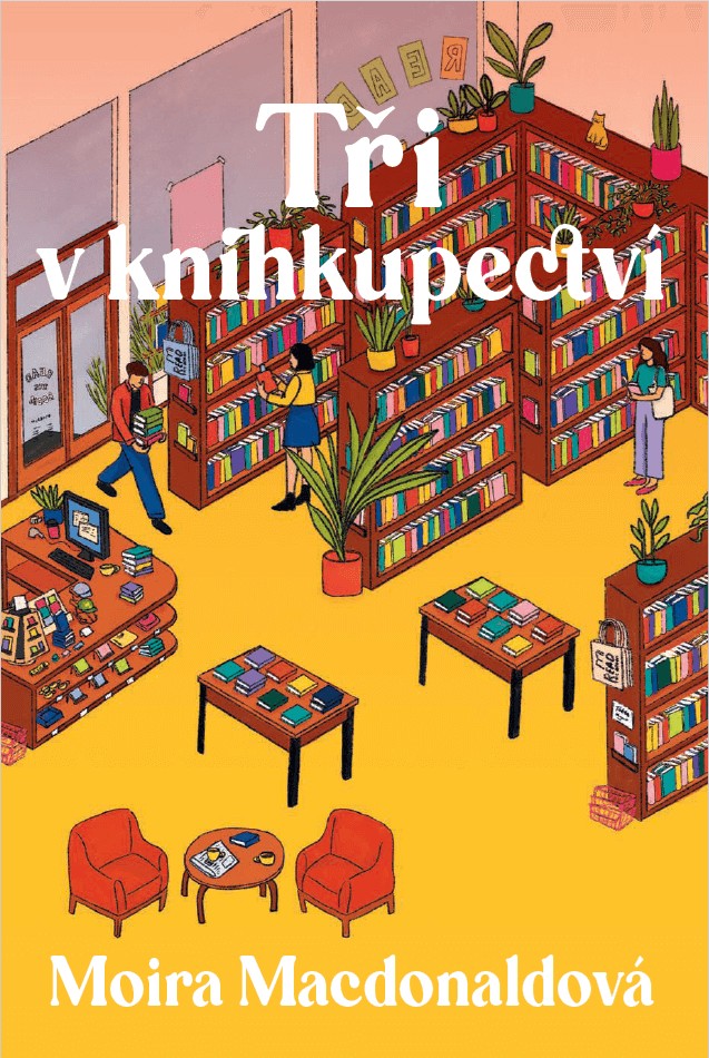 Tři v knihkupectví Tři v knihkupectví