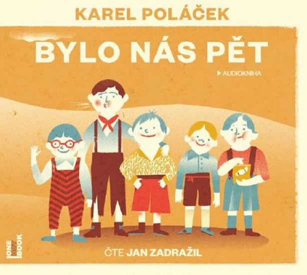 Bylo nás pět - MP3 CD (audiokniha) (OneHotBook)