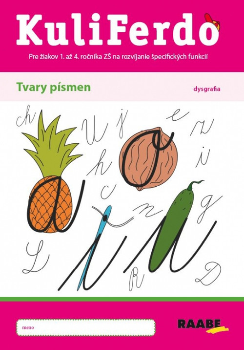 KuliFerdo - Tvary písmen (dysgrafia)