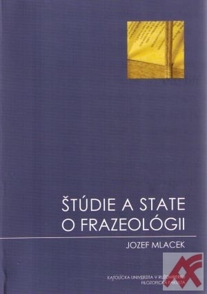 Štúdie a state o frazeológii