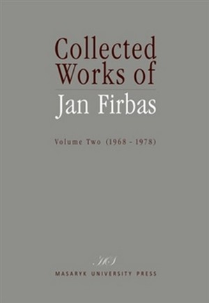 Collected Works of Jan Firbas. Volume Two (1968-1978)