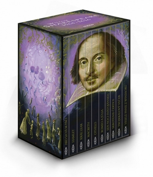 Shakespeare - komplet 10 kníh