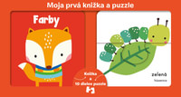 Moja prvá knižka a puzzle - Farby