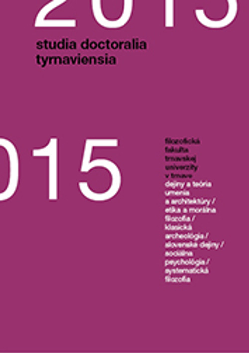 Studia doctoralia Tyrnaviensia 2015