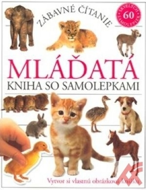 Mláďatá - kniha so samolepkami