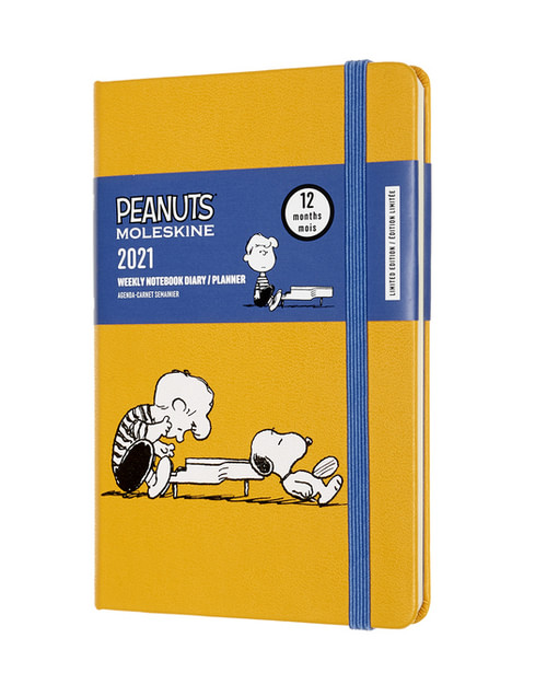 Snoopy plánovací zápisník Moleskine 2021 S