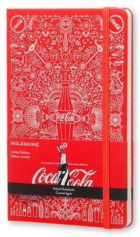 Coca-Cola zápisník linkovaný L