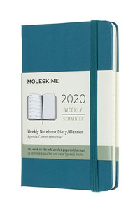 Plánovací zápisník Moleskine 2020 tvrdý zelený S