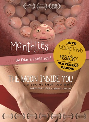Monthlies. Mesiačiky / The Moon Inside You. Mesiac v nás - 2 DVD