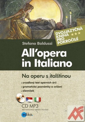 Kniha Na operu s italštinou / All'opera in Italiano + MP3 CD