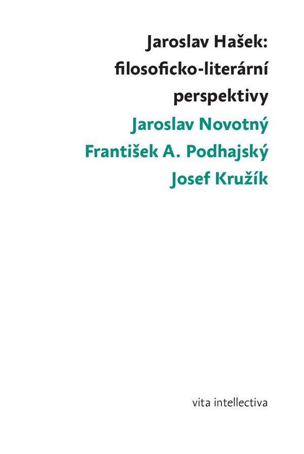 Jaroslav Hašek: filosoficko-literární perspektivy