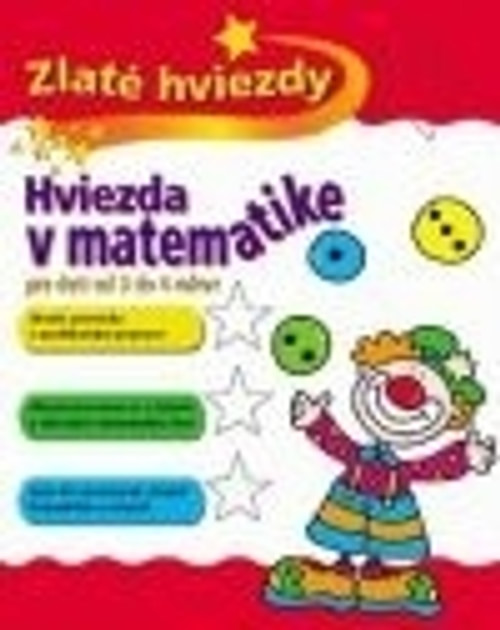 Hviezda v matematike pre deti od 3 do 4 rokov