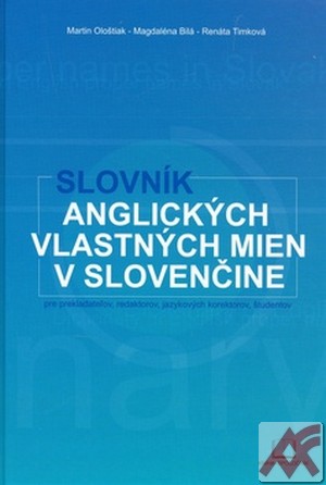 Slovník anglických vlastných mien v slovenčine