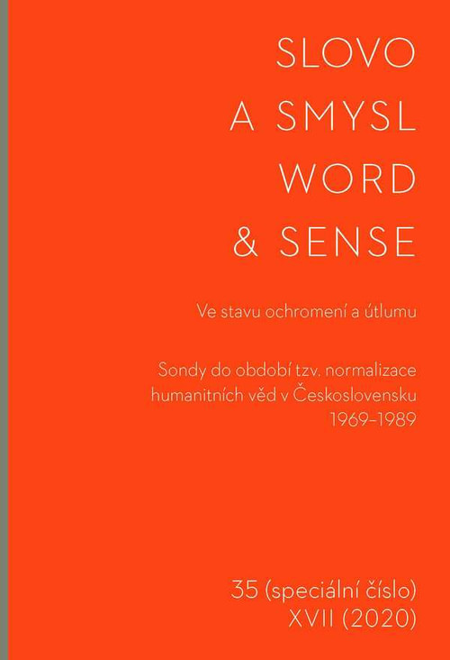 Slovo a smysl 35 / Word & Sense 35