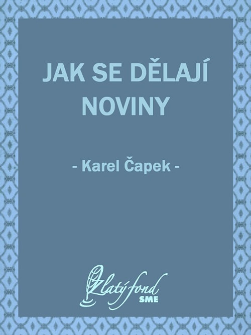 Jak se dělají noviny