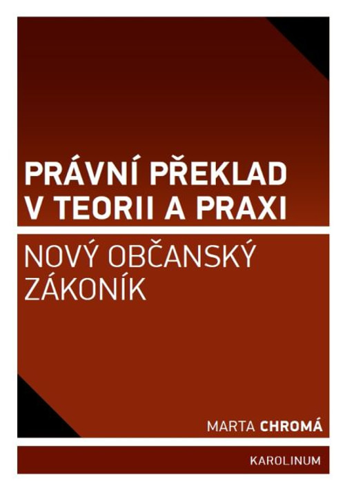 Právní překlad v teorii a praxi