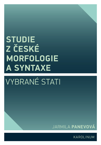 Studie z české morfologie a syntaxe