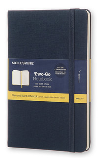 Two-go zápisník Moleskine modrý