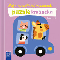 Moja veselá rýmovaná puzzle knižočka - Brrrm!