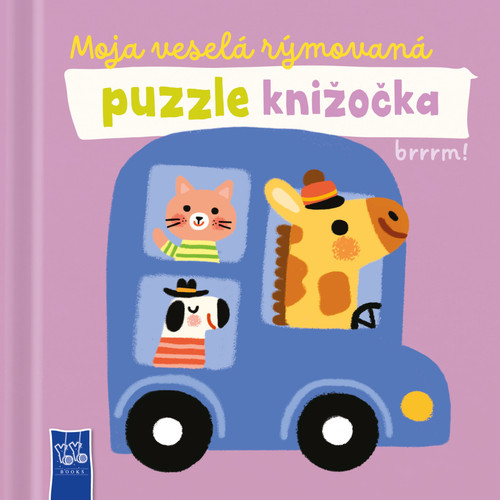 Moja veselá rýmovaná puzzle knižočka - Brrrm!