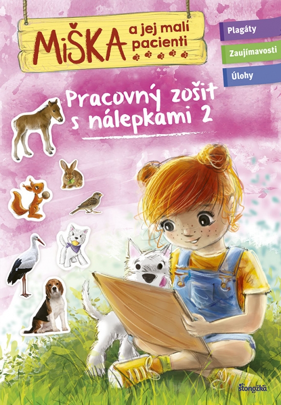 Miška a jej malí pacienti 2: Pracovný zošit s nálepkami 2