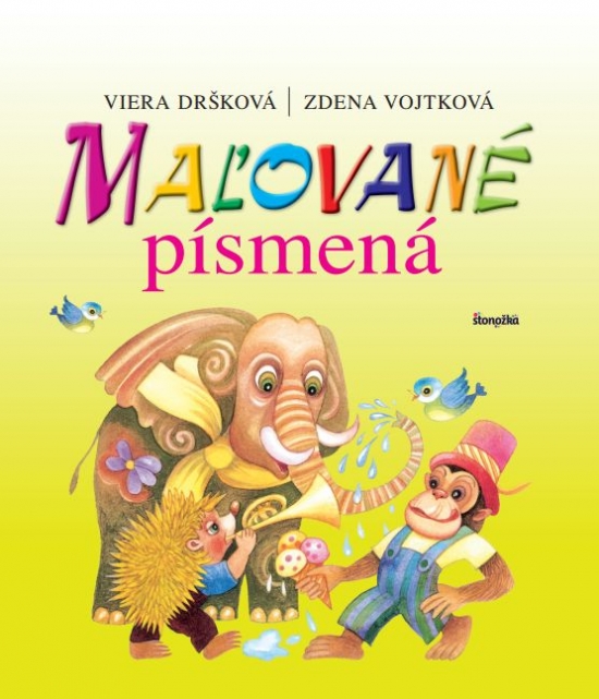 Kniha Maľované písmená - Viera Dršková