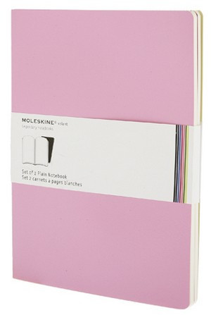 Volant zápisník, čistý, růžový XL