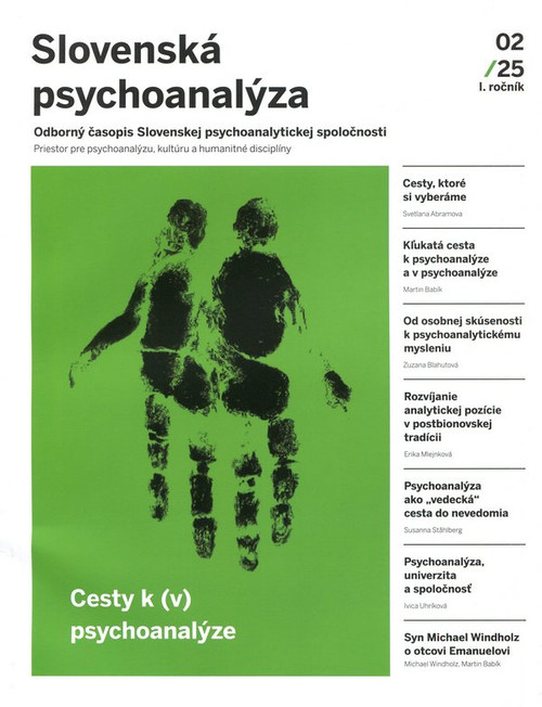 Slovenská psychoanalýza 2/2025