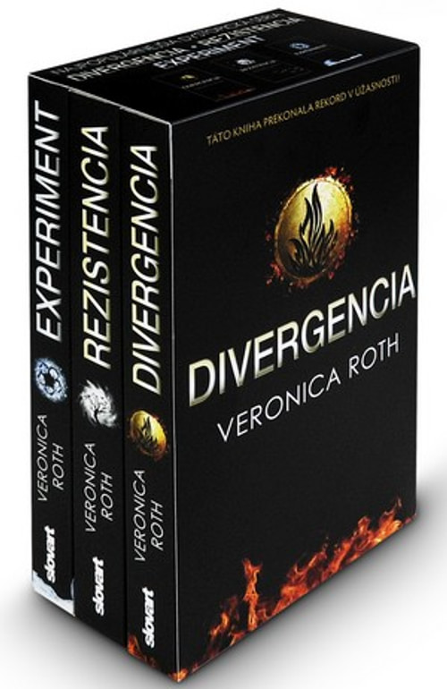 Divergencia (komplet 3 kníh, mäkká väzba)