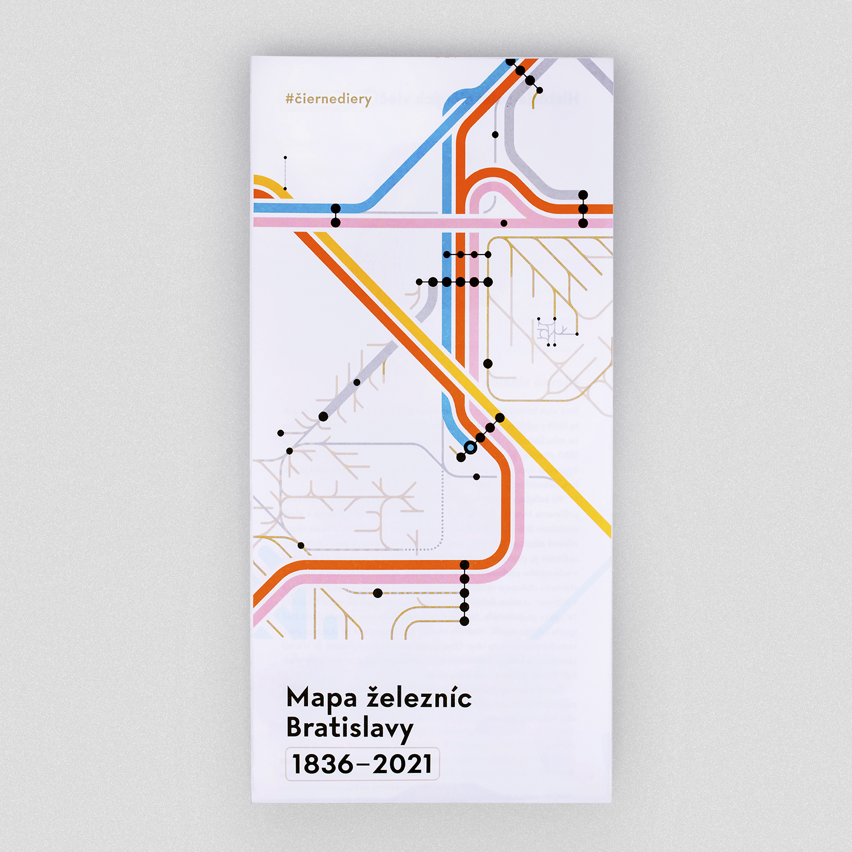 Mapa železníc Bratislavy 1836-2021