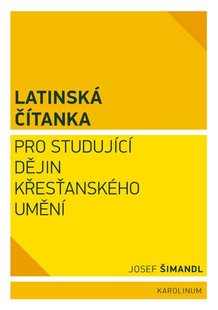 Latinská čítanka pro studující dějin křesťanského umění